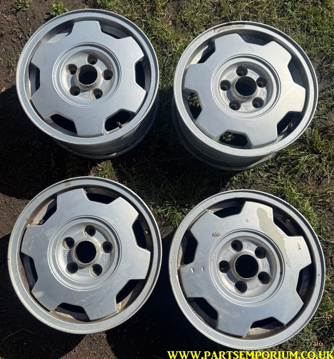 Audi 200 Turbo C3 wheels 5x112 T25