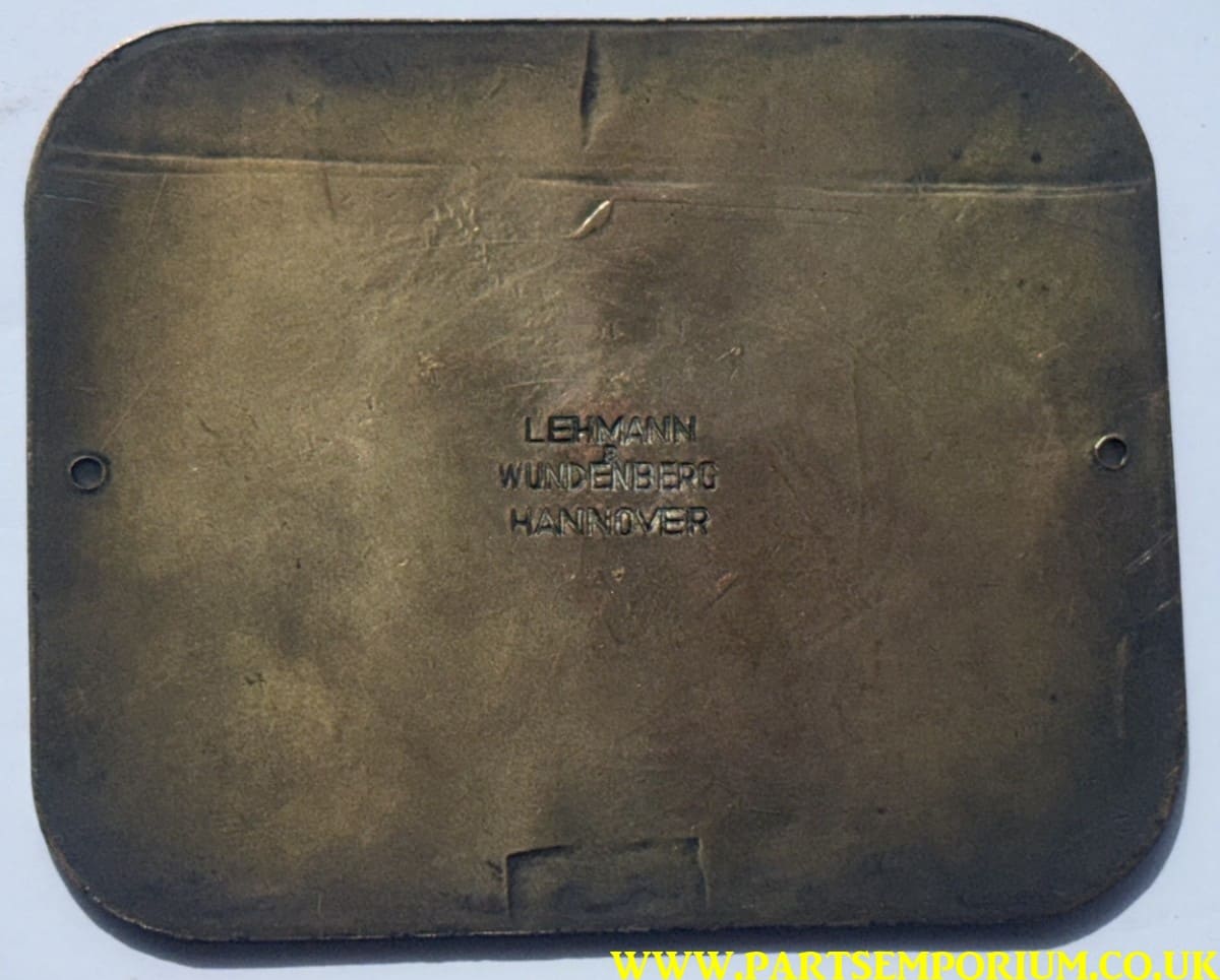 German ADAC grill badge 1964 - Harz - Heide - Fahrt ADAC Gau Niedersachsen - Image 3