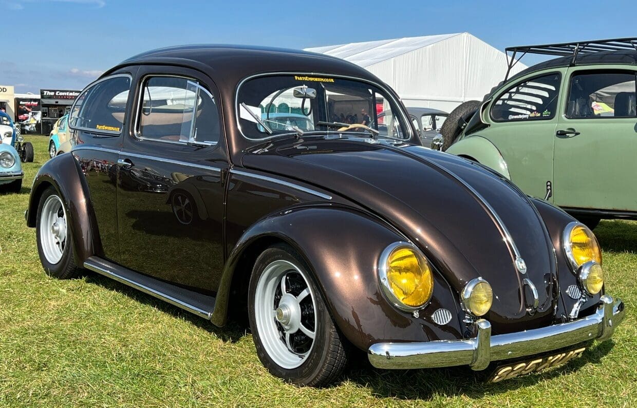 Show Car. 1956 Oval. Chocolate brown Metallic. Brown Leather interior. - Image 24