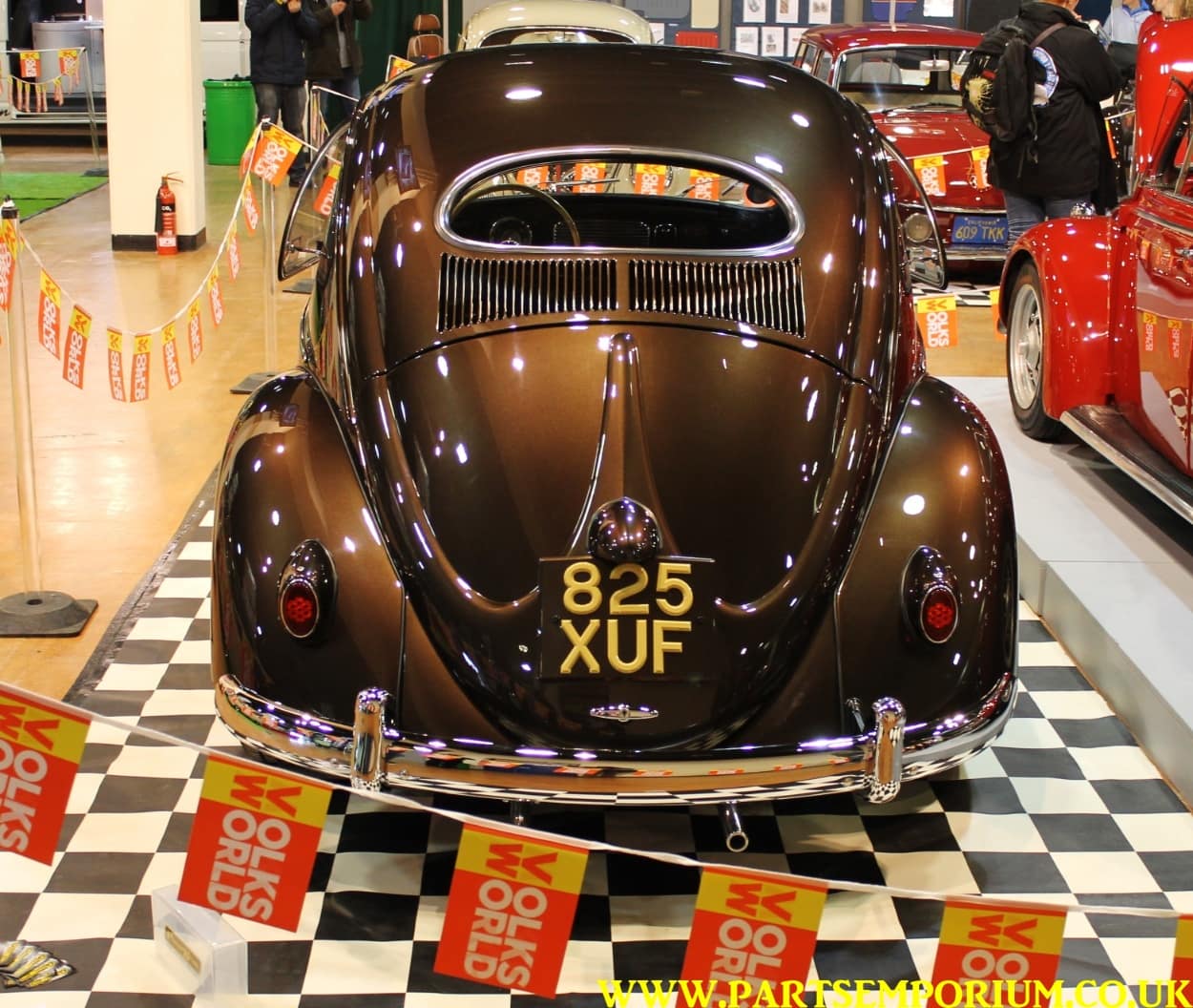 Show Car. 1956 Oval. Chocolate brown Metallic. Brown Leather interior. - Image 10