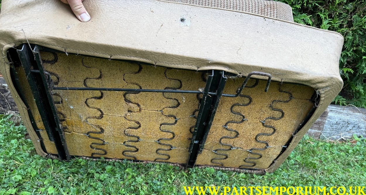 VW T3 T25 front bench seat LHD double passenger seat - Image 4