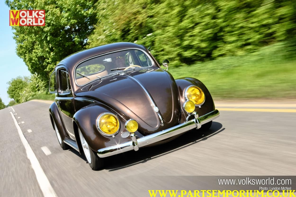 Show Car. 1956 Oval. Chocolate brown Metallic. Brown Leather interior. - Image 2