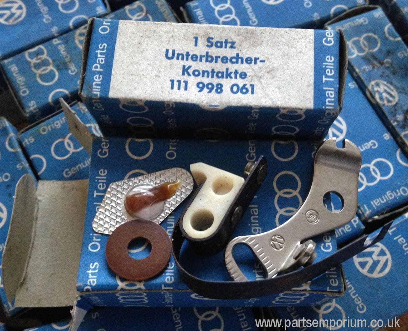 NOS VW distributor points 111998061 for Garbe Lahmeyer & Co