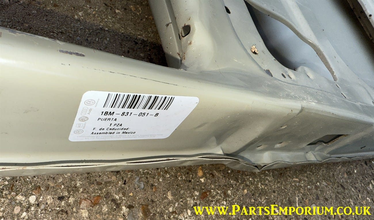 NOS Left Beetle Door - Damaged (55) - Image 11