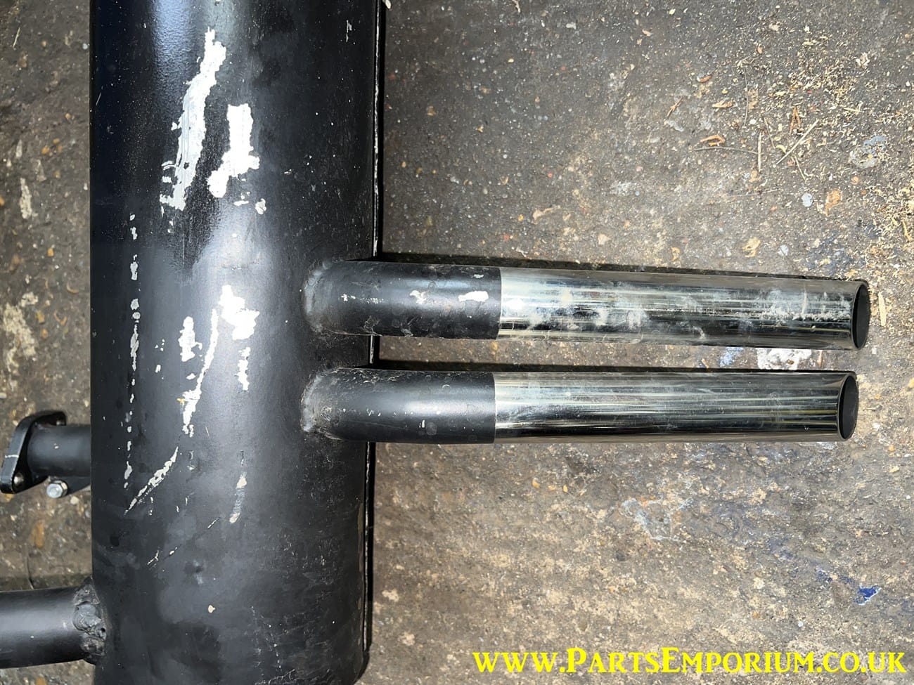 Vintage Speed Abarth style 4 Tip Exhaust VW Air Cooled - Image 9