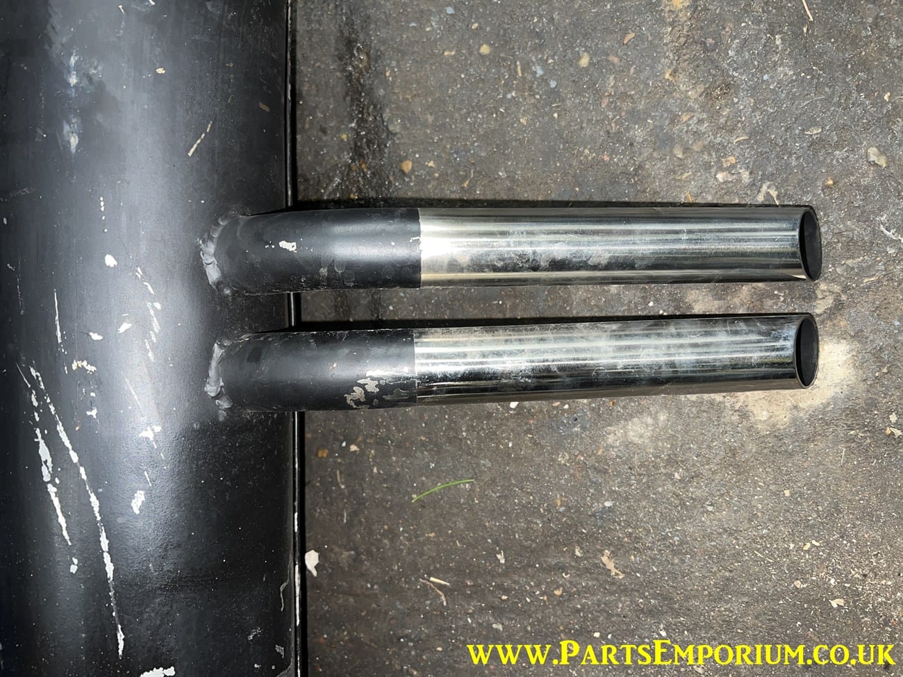 Vintage Speed Abarth style 4 Tip Exhaust VW Air Cooled - Image 10