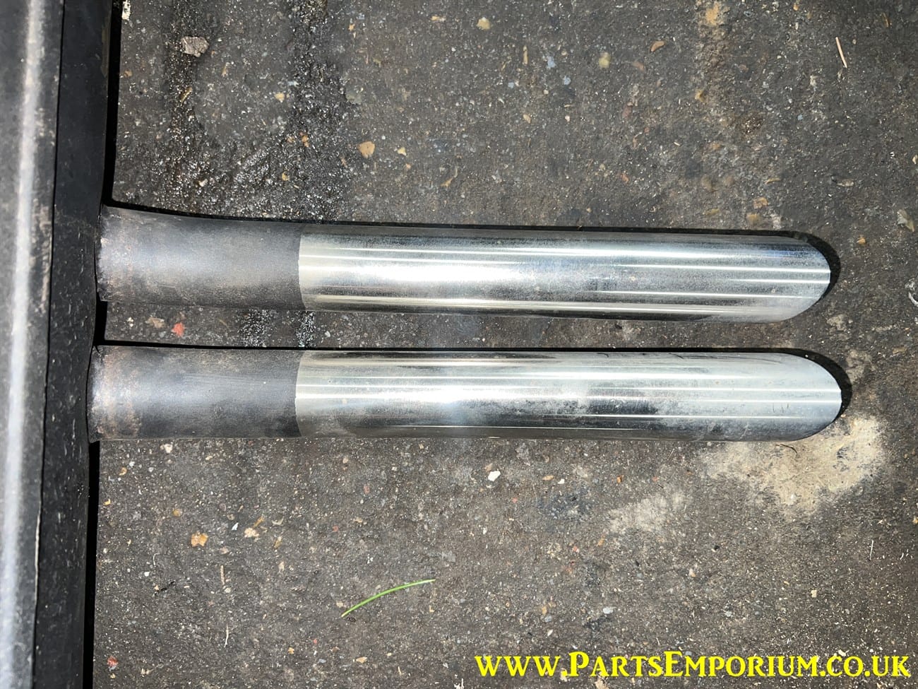 Vintage Speed Abarth style 4 Tip Exhaust VW Air Cooled - Image 3