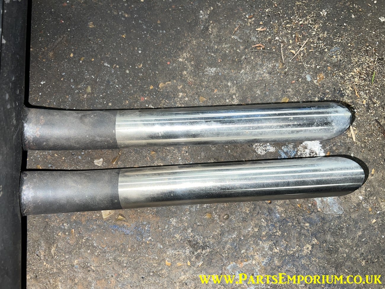 Vintage Speed Abarth style 4 Tip Exhaust VW Air Cooled - Image 4