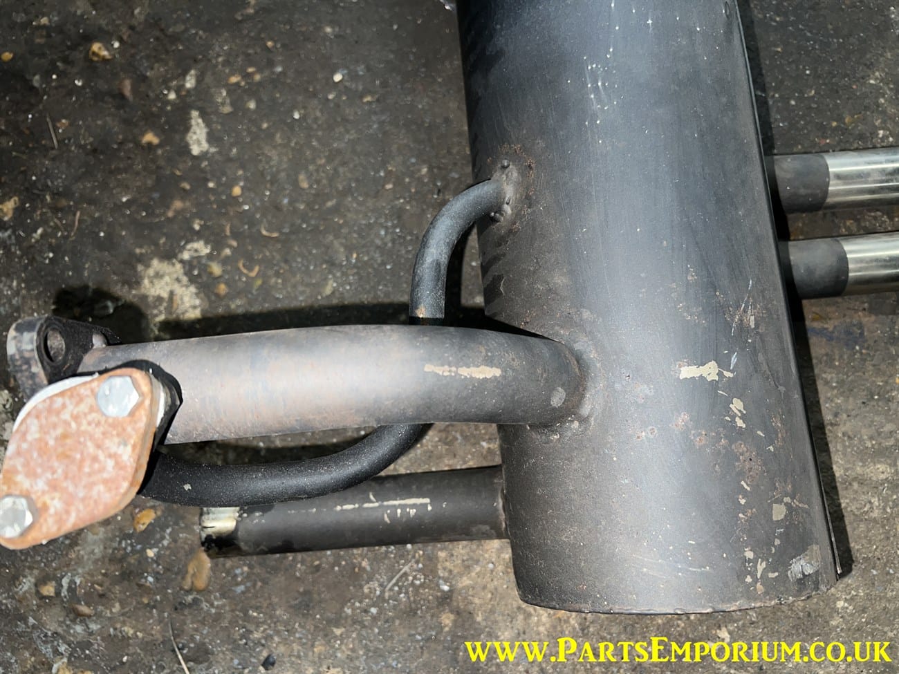 Vintage Speed Abarth style 4 Tip Exhaust VW Air Cooled - Image 5