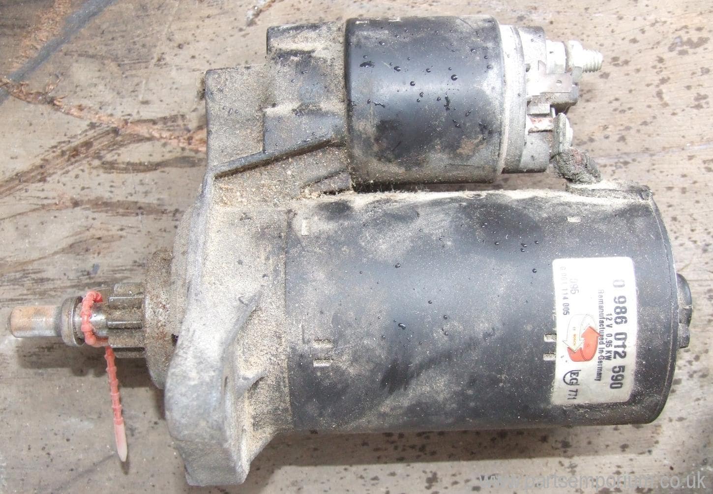 Starter Motor VW Scirocco Coupe Jetta MK2 Golf Caddy
