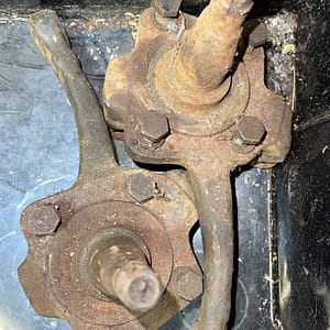 1302 / Early 1303 Drum Brake Stub Axles