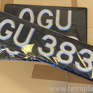Retro Plates - Numberplates for your classic car
