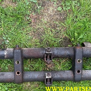 Adjustable king and link pin VW beetle axle beam