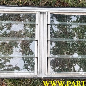 Devon style louvre window for VW Bay window camper van