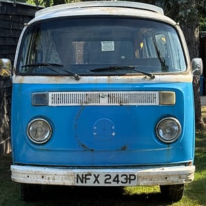 Rusty VW Bay window T2 Camper project / spares or repairs - pop top bus cheap Bay