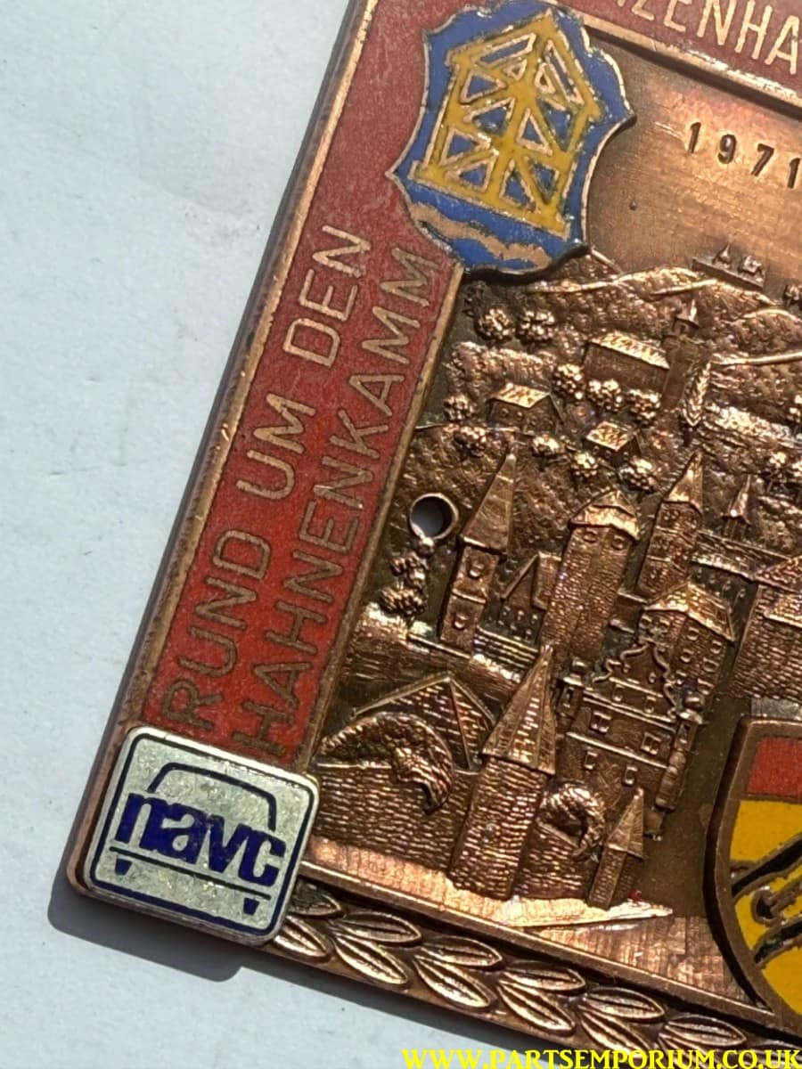 German NAVC Grill badgeA C Gunzenhausen inac 1971 Rund um den Hahnekamm - Image 3
