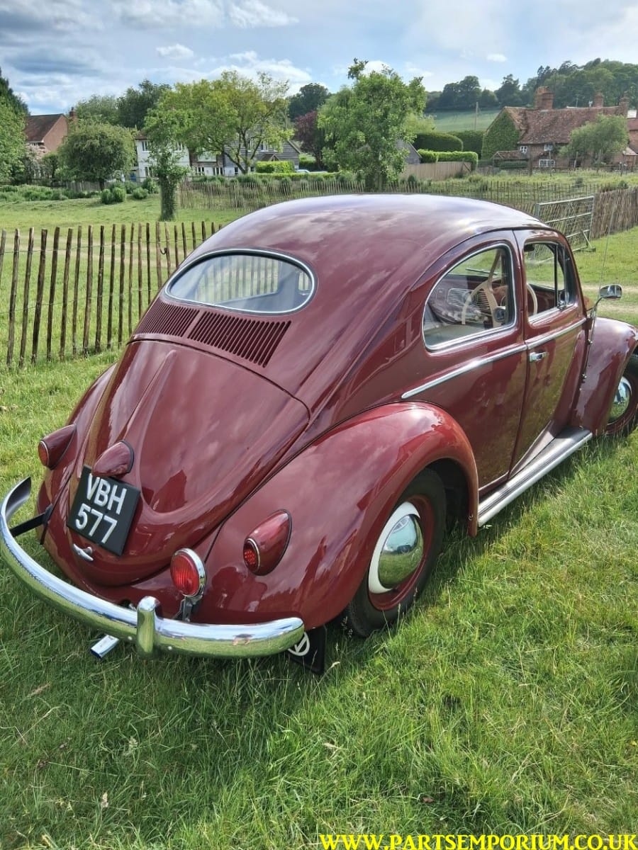 1955 RHD Ribbed door VW Oval Beetle For Sale