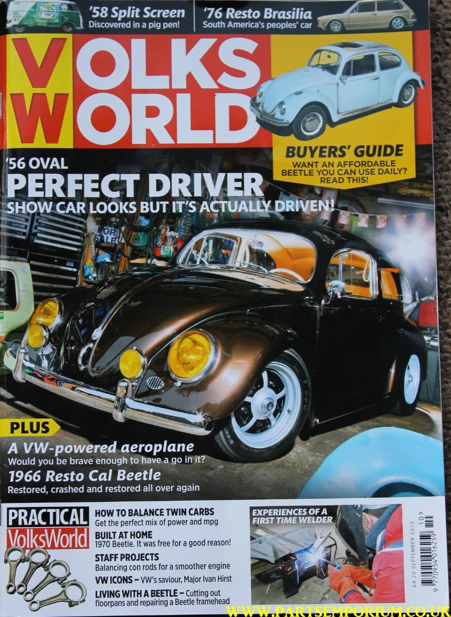 Show Car. 1956 Oval. Chocolate brown Metallic. Brown Leather interior.