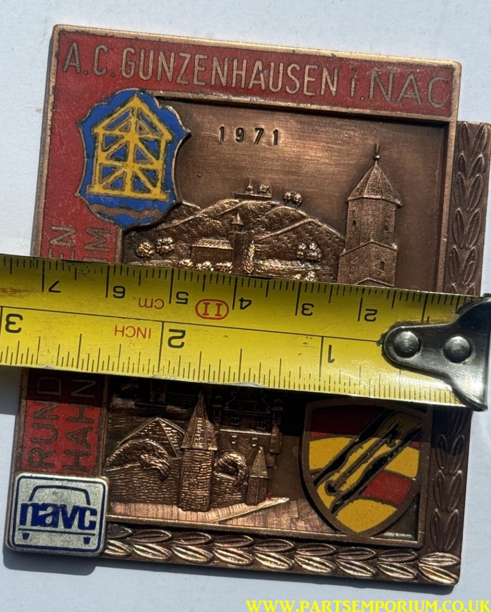 German NAVC Grill badgeA C Gunzenhausen inac 1971 Rund um den Hahnekamm - Image 5